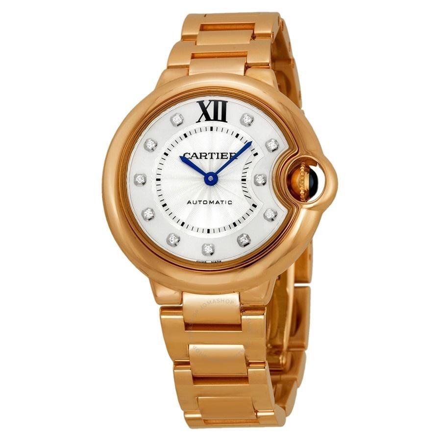 Cartier Women's WE902039 Ballon Bleu De Cartier Rose Gold-tone 18K Rose Gold-Tone Stainless Steel Watch