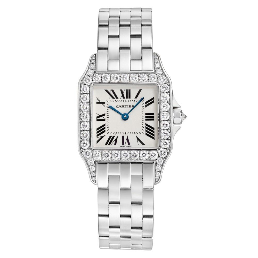 Cartier Unisex WF9004Y8 Santos Stainless Steel Watch
