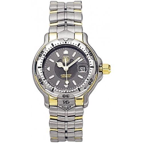 Tag Heuer Women's WH1352.BD0680 6000 Two-Tone 18kt Gold and Stainless Steel Watch