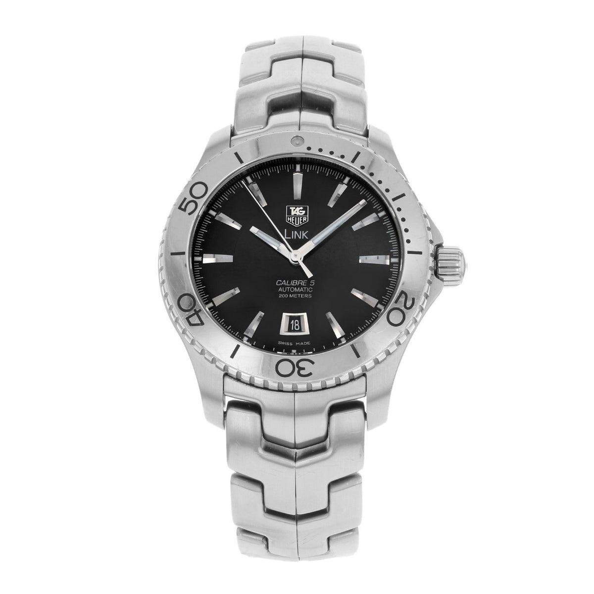 Tag Heuer Men&#39;s WJ201A.BA0591 Link Automatic Stainless Steel Watch