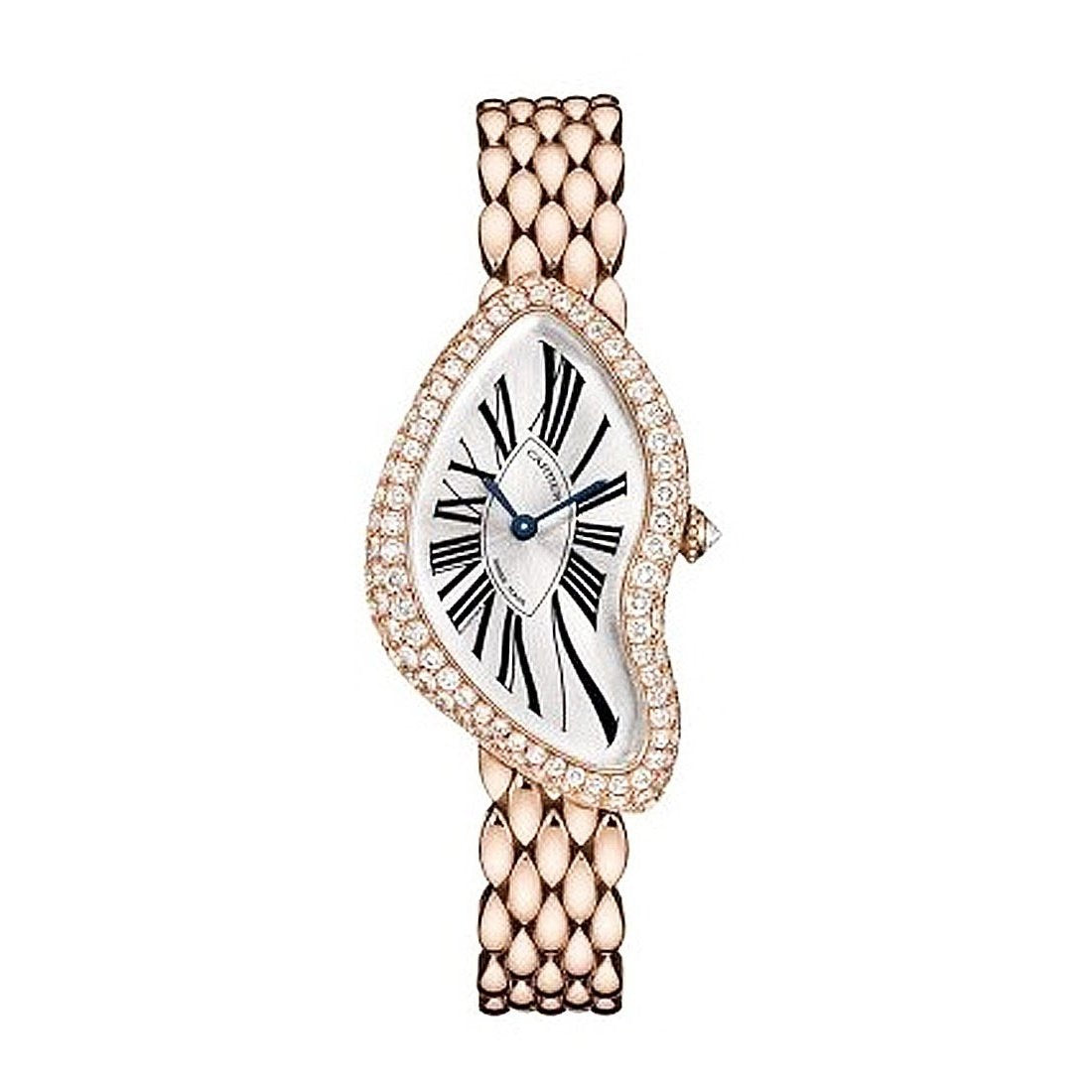 Cartier Women&#39;s WL420047 Crash Rose Gold-Tone Stainless Steel Watch