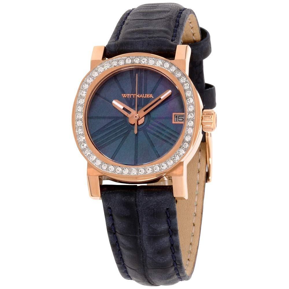 Wittnauer Women&#39;s WN2000 Adele Blue Leather Watch
