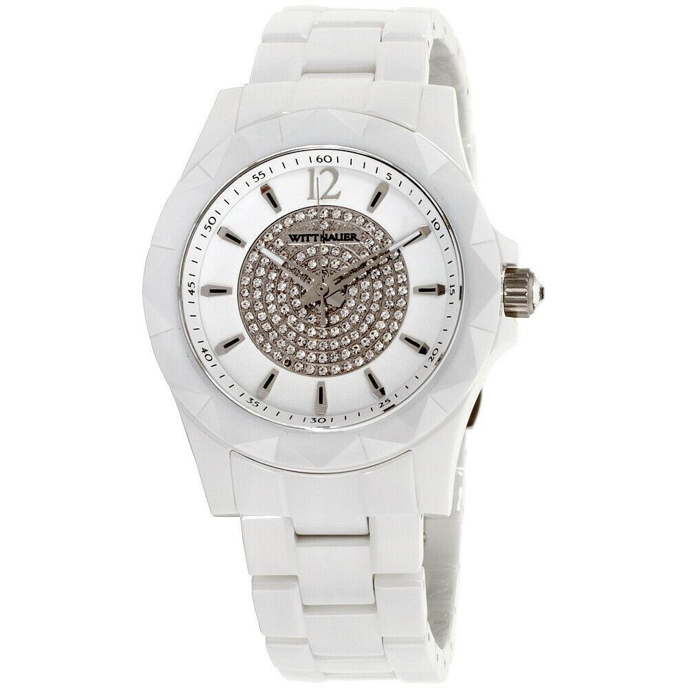Wittnauer Men&#39;s WN3016 Wittnauer Sets of Crystal White Ceramic Watch