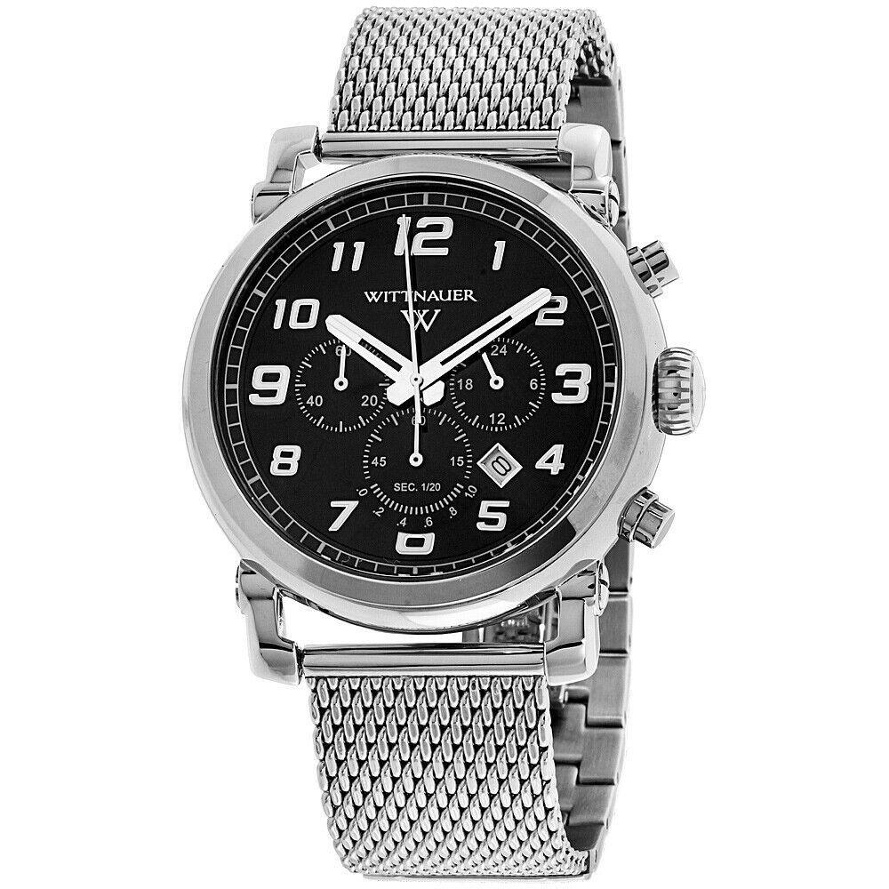 Wittnauer Men&#39;s WN3070 Chronograph Stainless Steel Watch