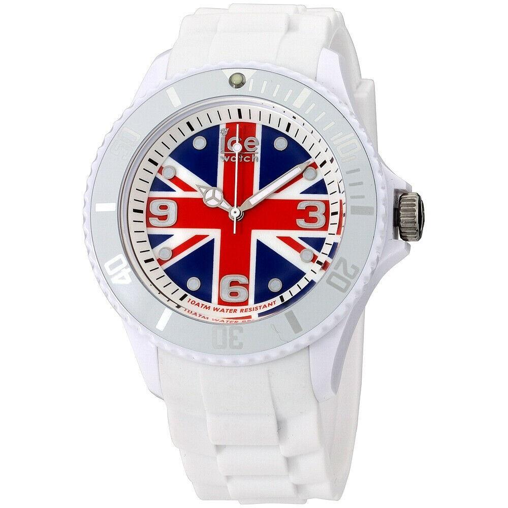Ice Watch Unisex WO.UK.B.S.12 Ice- World White Silicone Watch
