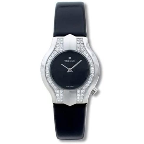Tag Heuer Women&#39;s WP1416.FC8148 Alter Ego Black Leather Watch