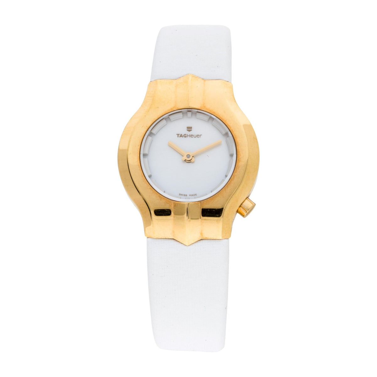 Tag Heuer Women's WP1440.FC8149 Alter Ego White Leather Watch