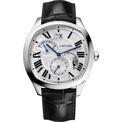 Cartier Men&#39;s WSNM0005 Drive De Cartier Black Leather Watch