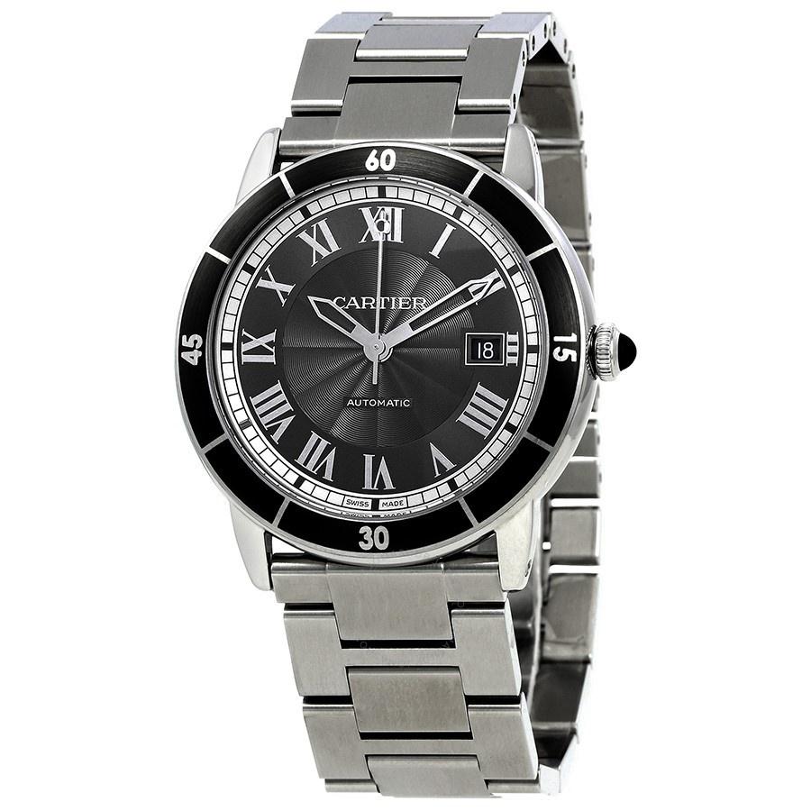 Cartier Men&#39;s WSRN0011 Ronde Croisiere Stainless Steel Watch