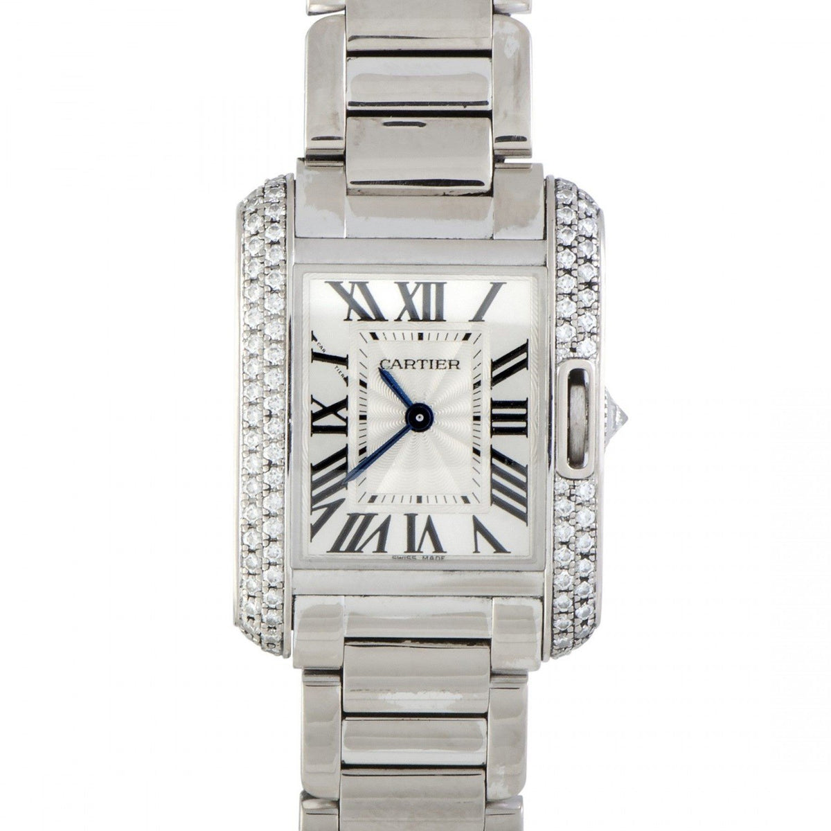 Cartier Women's WT100008 Tank Stainless Steel Watch