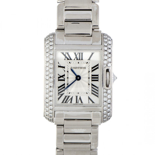 Cartier Women's WT100008 Tank Stainless Steel Watch