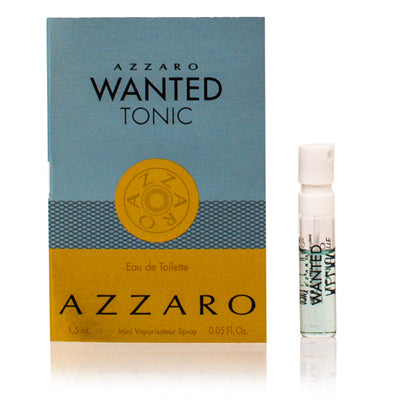 Wanted Tonic Azzaro Edt Vial 0.05 Oz (1.5 Ml) For Men 80064417