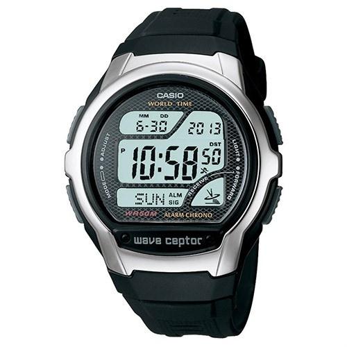 Casio Men&#39;s WV-58A-1AV Classic Digital Black Rubber Watch