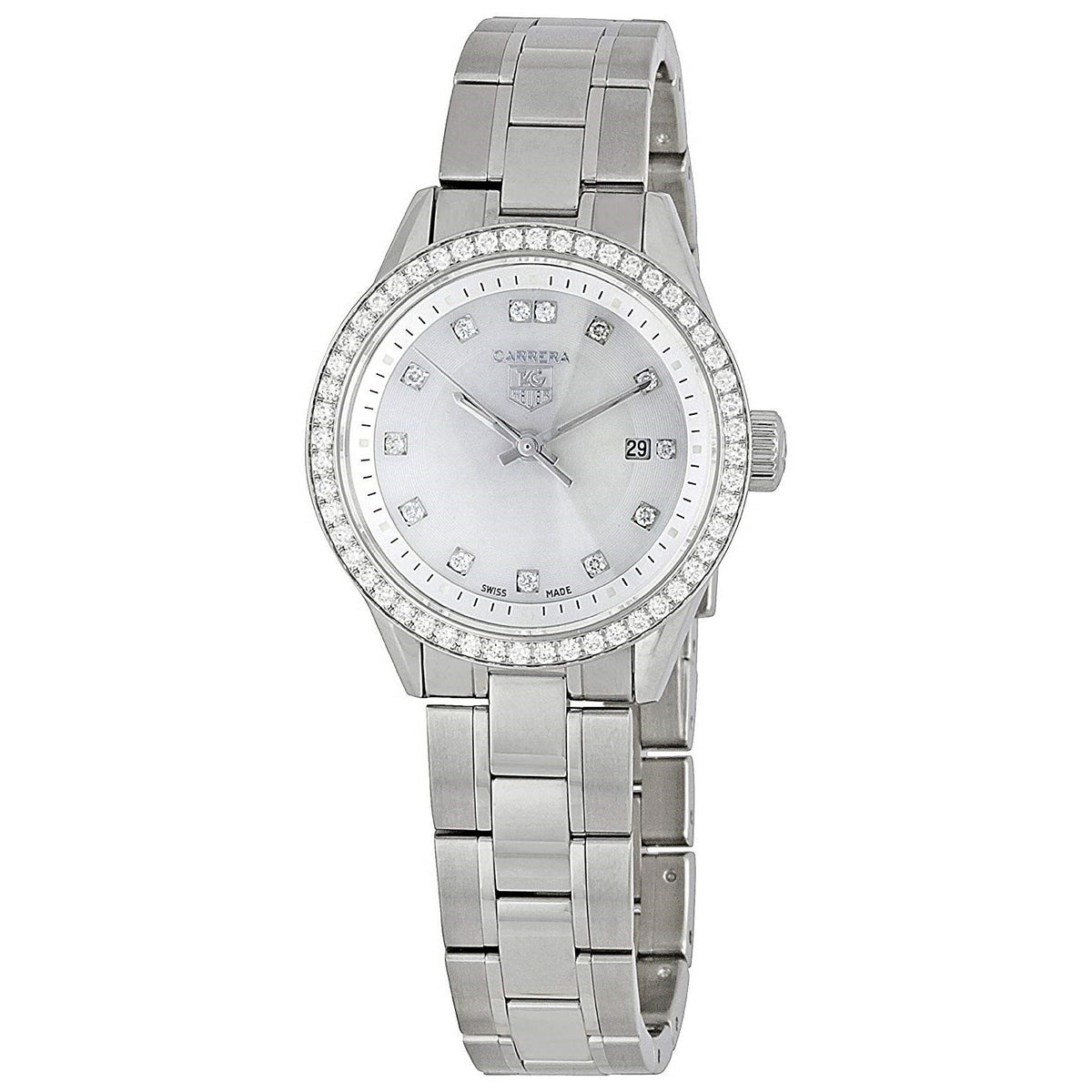 Tag Heuer Women&#39;s WV1413.BA0793 Carrera Stainless Steel Watch