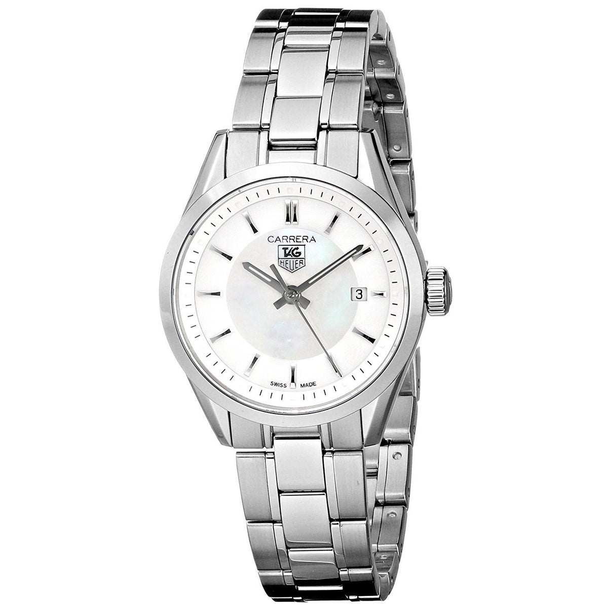 Tag Heuer Women&#39;s WV1415.BA0793 Carrera Stainless Steel Watch