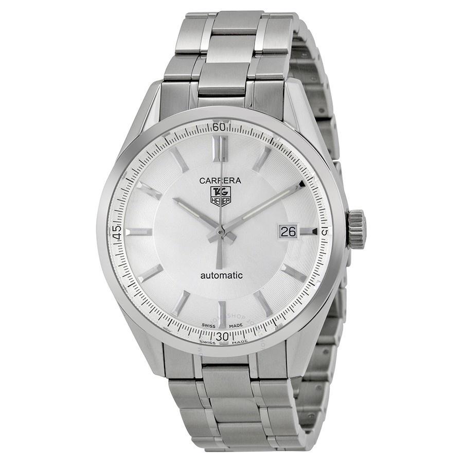 Tag Heuer Men&#39;s WV211A.BA0787 Carrera Automatic Stainless Steel Watch