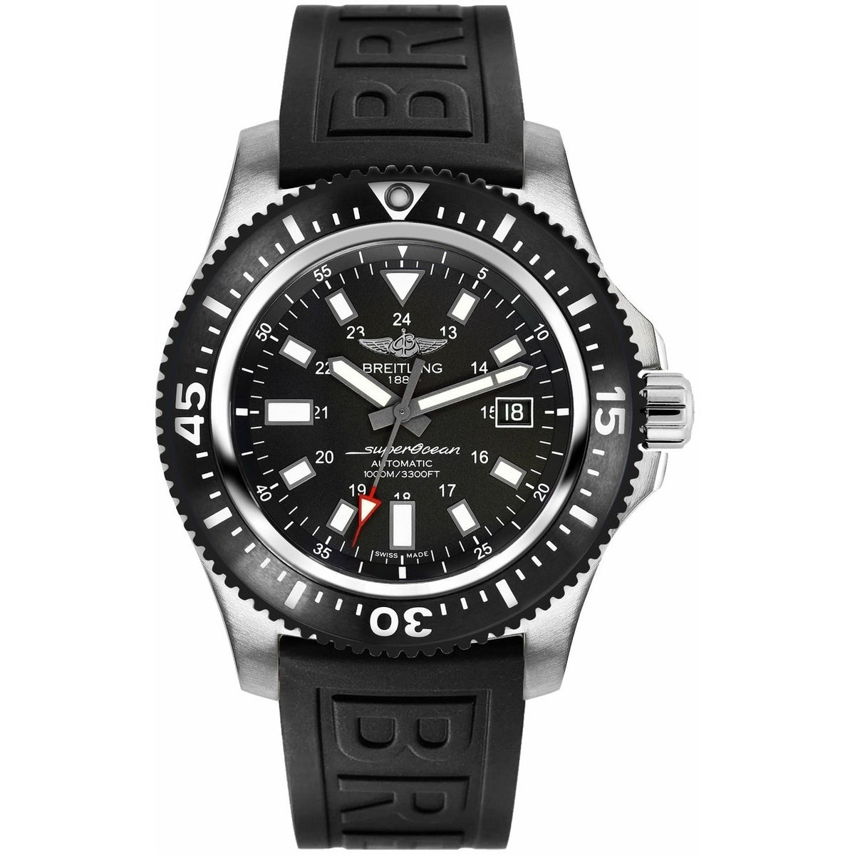 Breitling Men&#39;s Y1739310-BF45-152S Superocean 44 Special  Black Rubber Watch