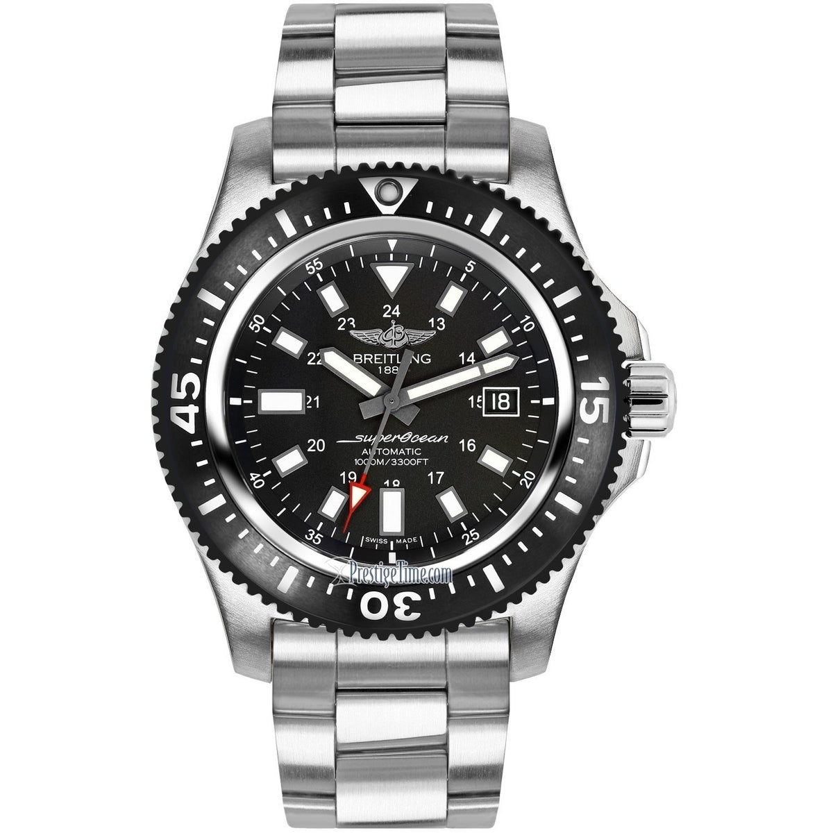 Breitling Men&#39;s Y1739310-BF45-162A Superocean Stainless Steel Watch