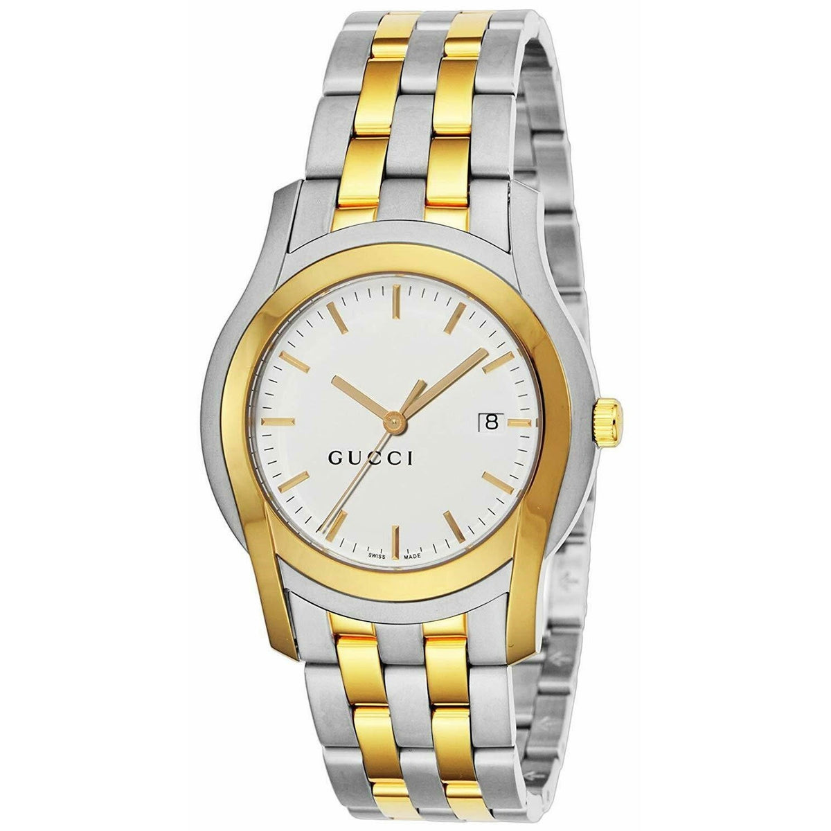 Gucci Women&#39;s YA055216 Gucci 5500 Two-Tone Stainless Steel Watch