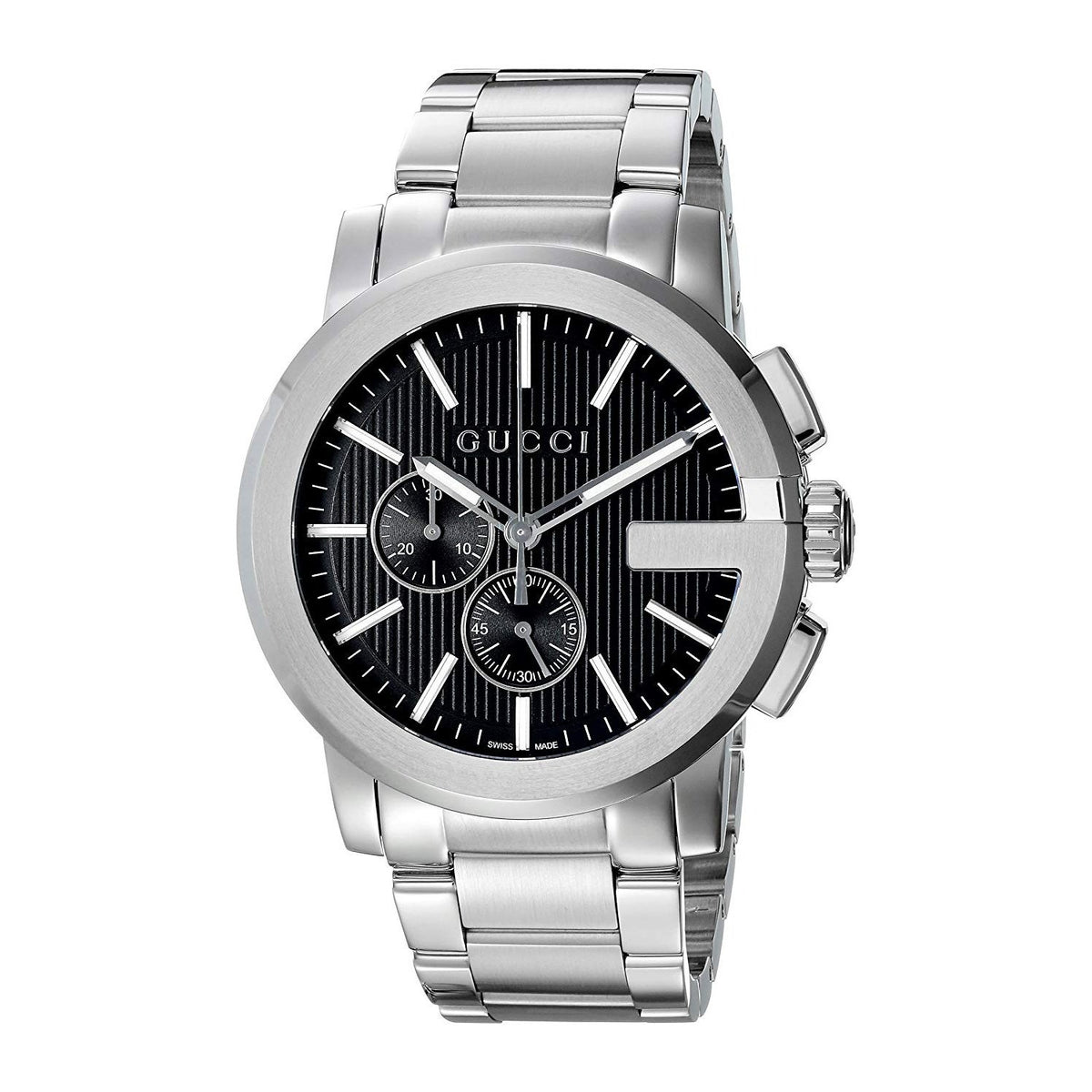 Gucci Men&#39;s YA101204 G-Chrono Stainless Steel Watch