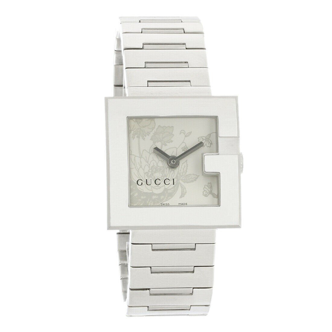 Gucci Women's YA108502 108 G  Black Rubber Watch