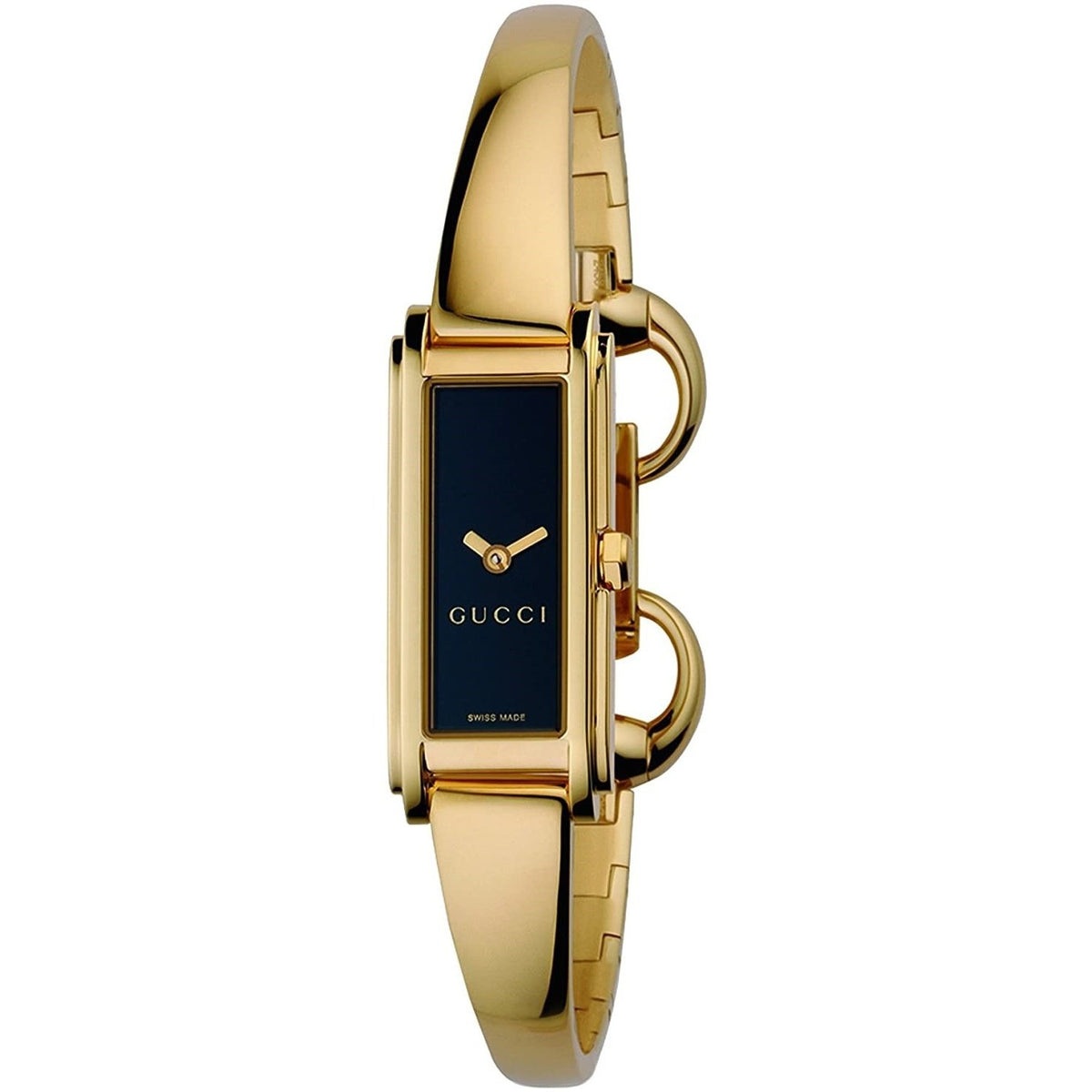 Gucci Women's YA109526 G-Line Gold-Tone Stainless Steel Watch