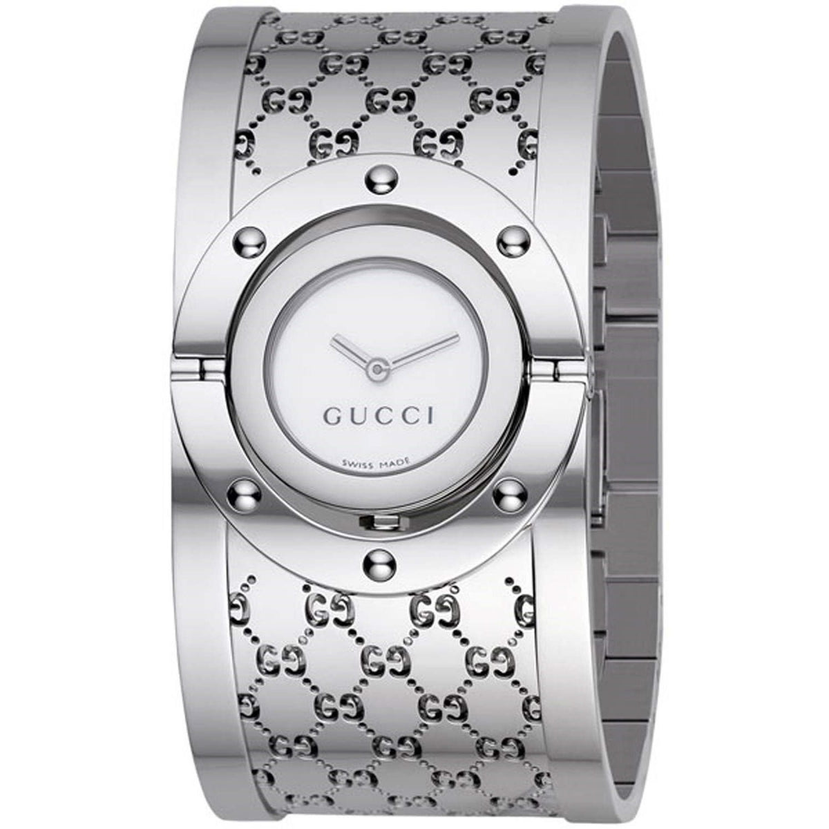 Gucci Women&#39;s YA112413 Twirl Stainless Steel Watch