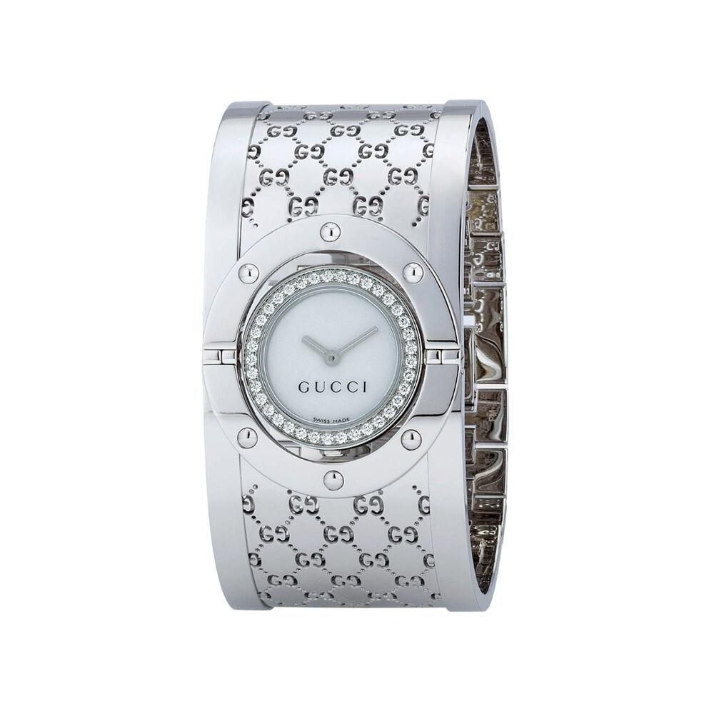 Gucci Women&#39;s YA112415 112 The Twirl Stainless Steel Watch