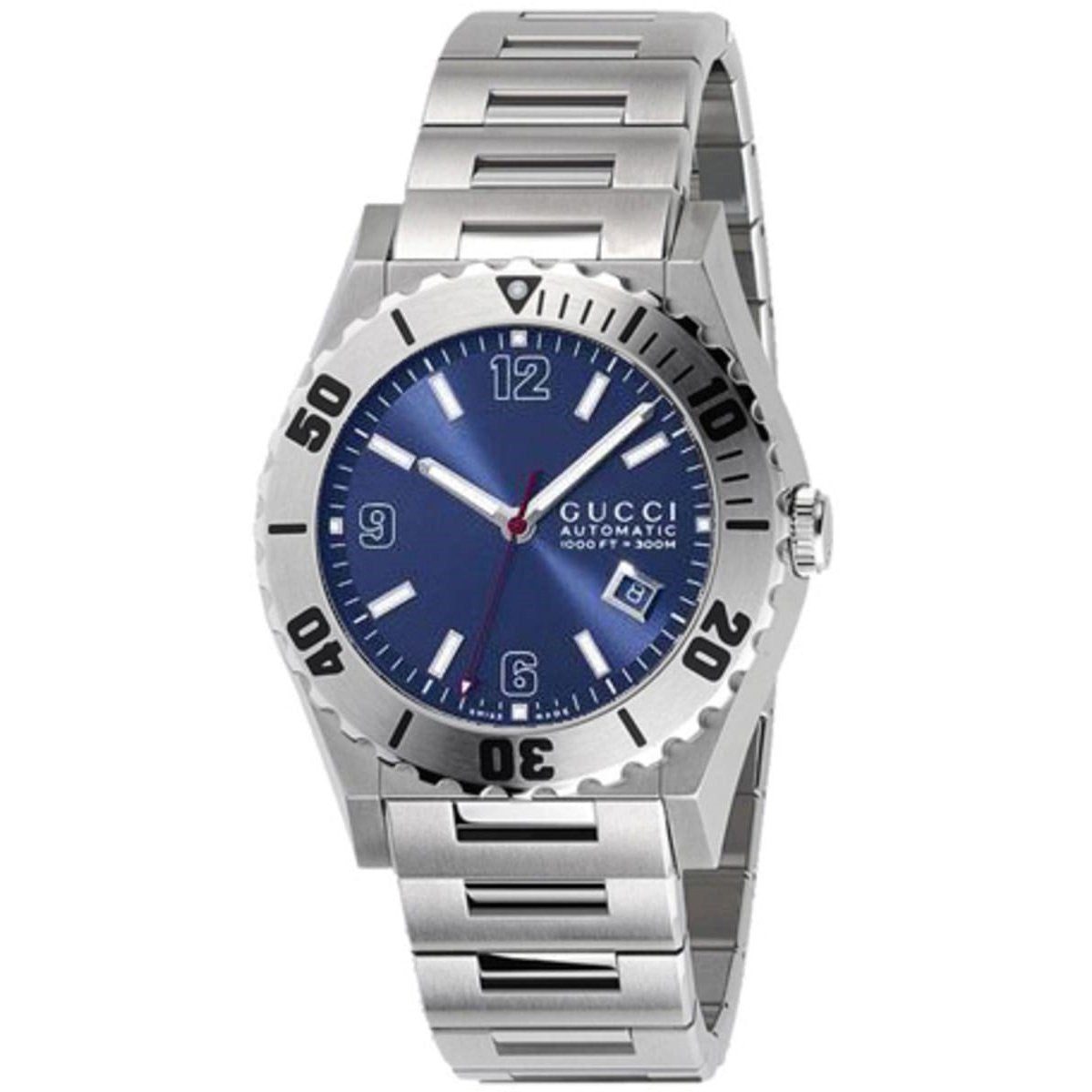 Gucci Men's YA115219 115 Pantheon Stainless Steel Watch