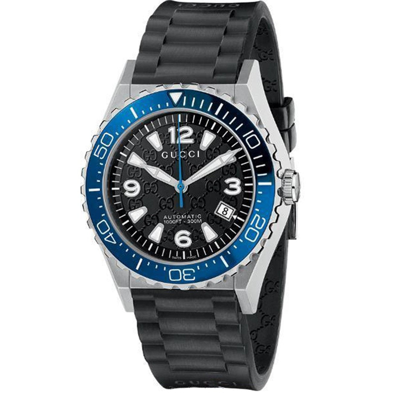 Gucci pantheon watch black shop