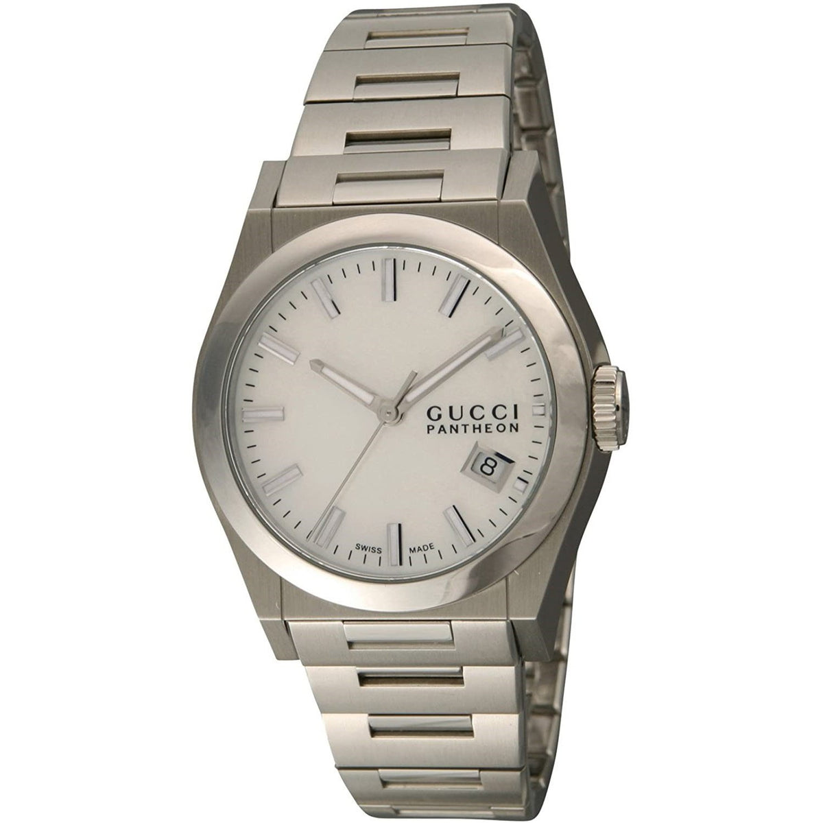 Gucci Women's YA115402 115 Pantheon Stainless Steel Watch
