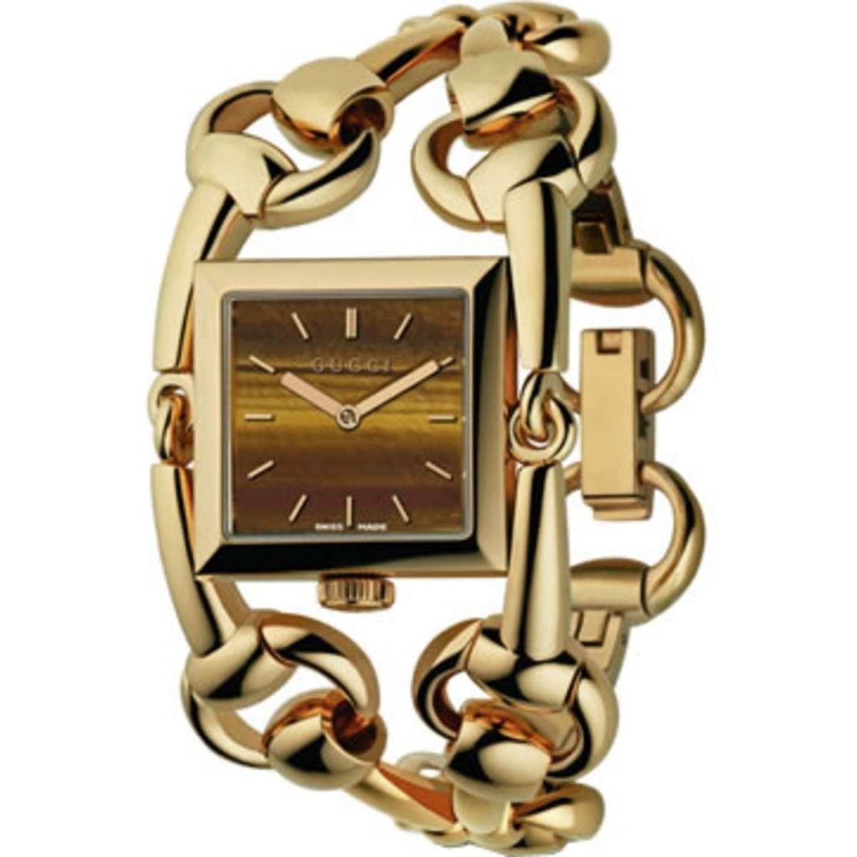 Gucci Women's YA116506 Signoria  Gold-Tone 18kt Gold Watch