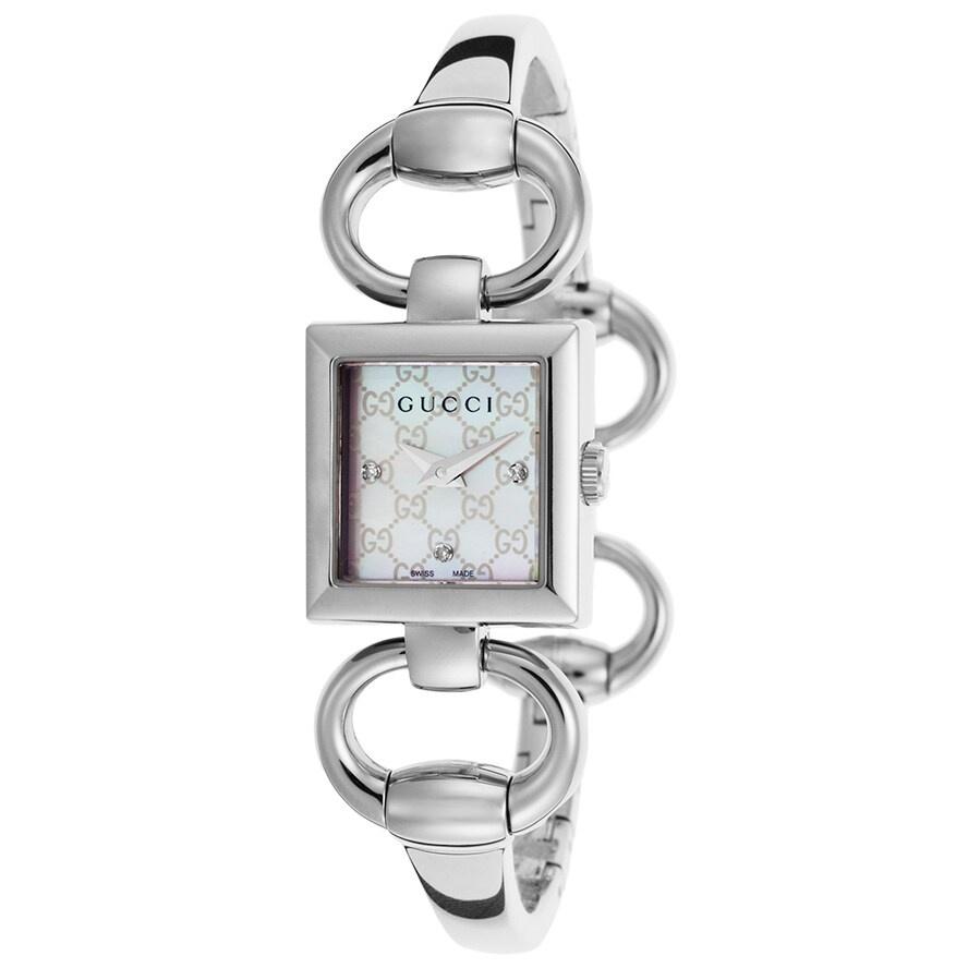 Gucci Women's YA120517 Tornabuoni Stainless Steel Watch