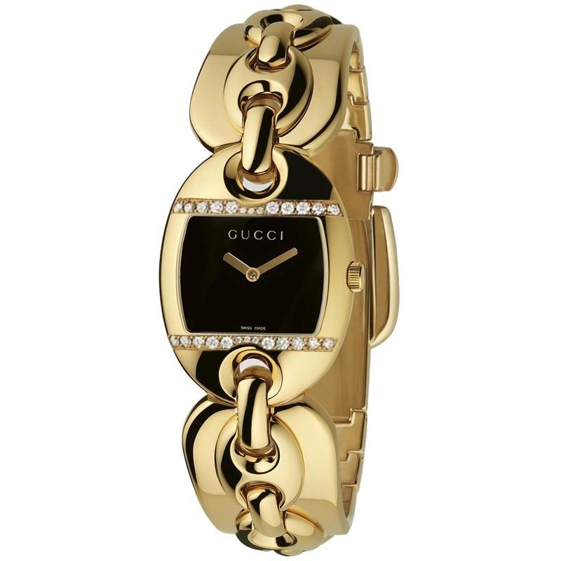 Gucci Women's YA121308 Marina Chain Gold-Tone 18kt Gold Watch
