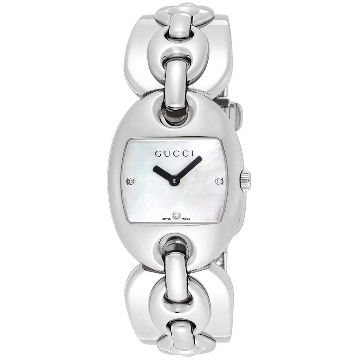 Gucci Women&#39;s YA121504 Marina Chain Stainless Steel Watch