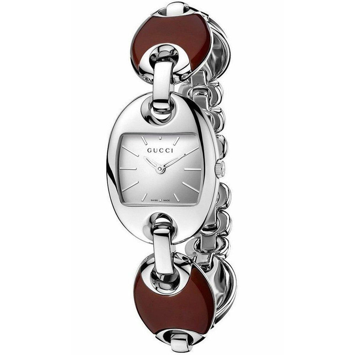 Gucci Women's YA121516 Marina Chain Two-Tone Ceramic and Stainless Steel Watch