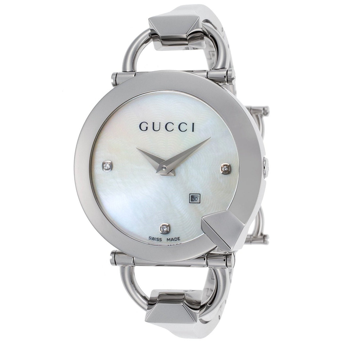 Gucci Women's YA122504 Chiodo Stainless Steel Watch