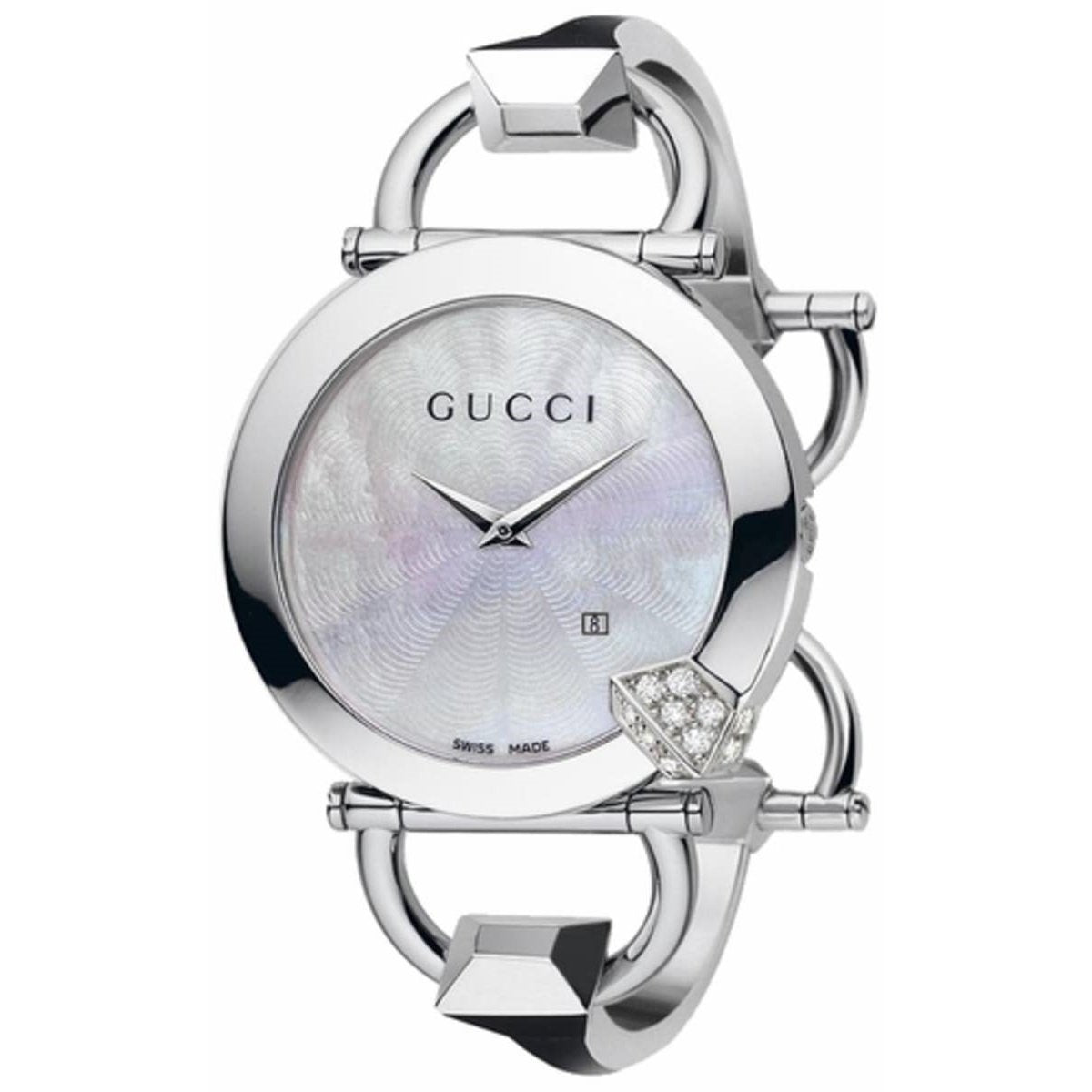 Gucci Women's YA122505 Chiodo Stainless Steel Watch