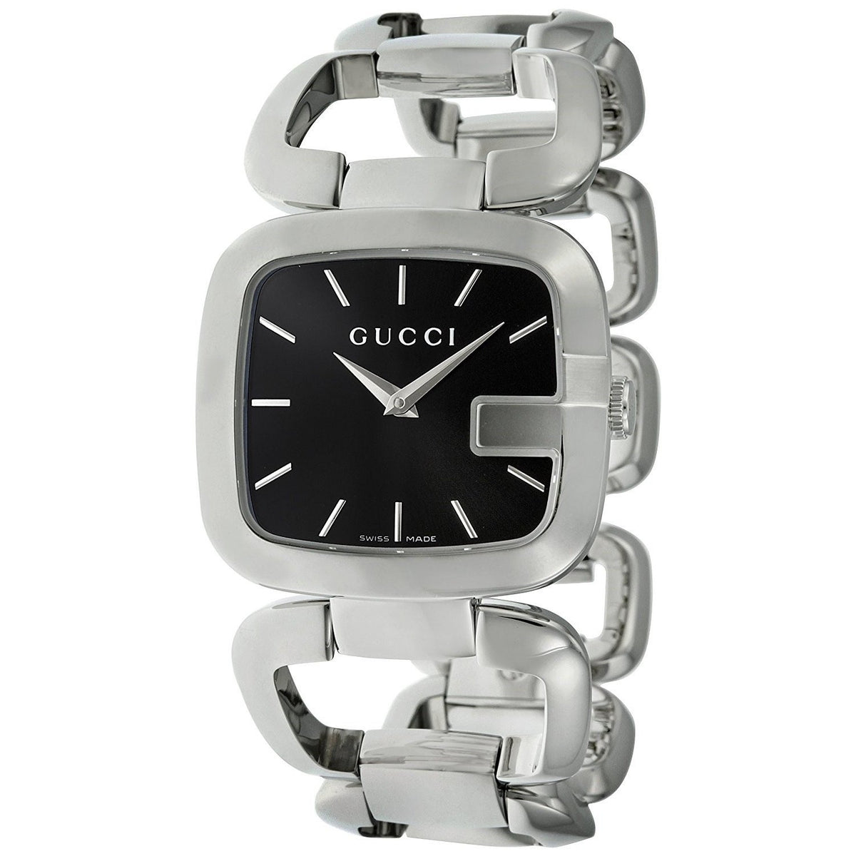 Gucci Women&#39;s YA125407 G-Gucci Stainless Steel Watch