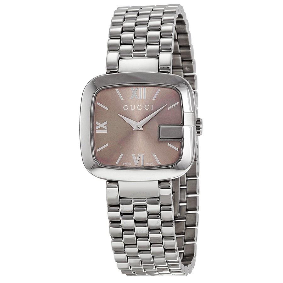 Gucci Women&#39;s YA125410 G-Gucci Stainless Steel Watch