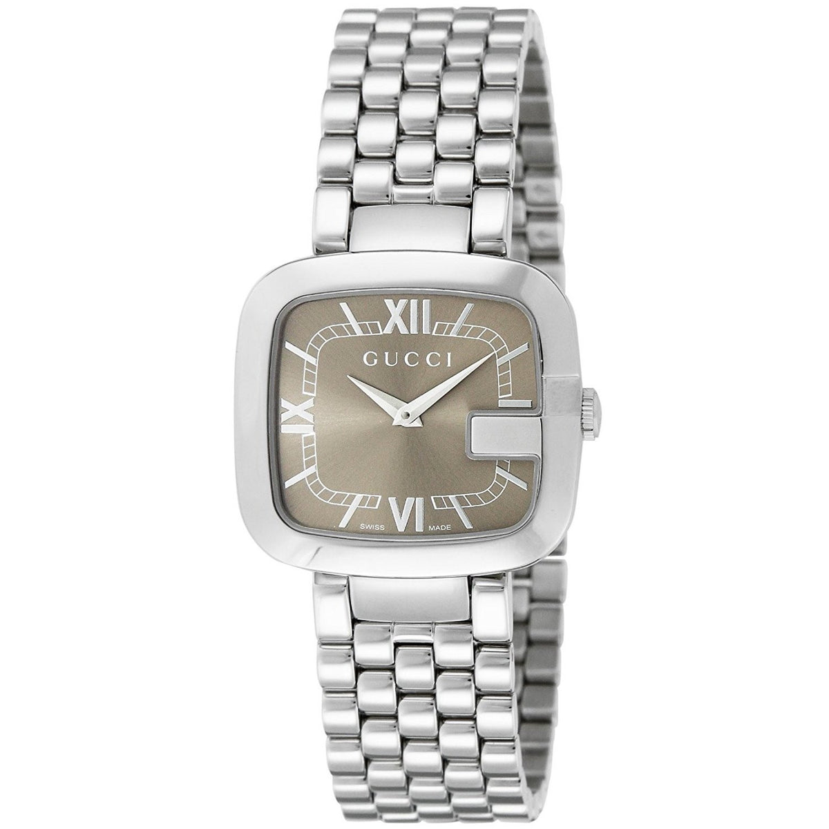 Gucci Women&#39;s YA125413 G-Gucci Stainless Steel Watch
