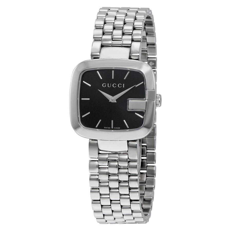 Gucci Women&#39;s YA125416 G-Gucci Stainless Steel Watch