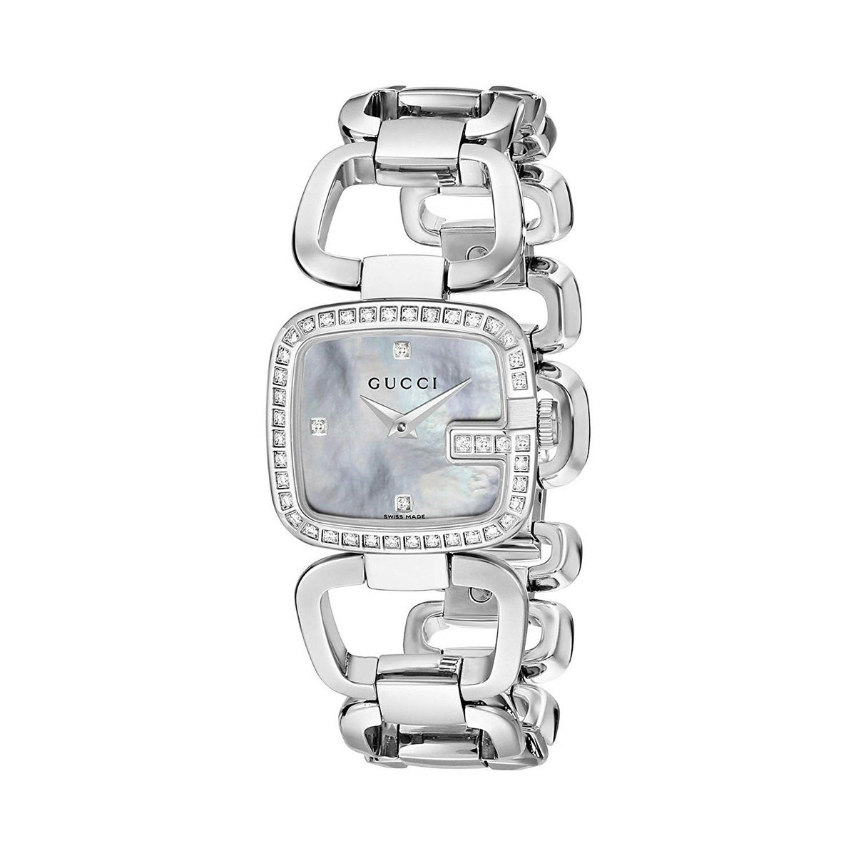 Gucci Women&#39;s YA125506 G-Gucci Stainless Steel Watch