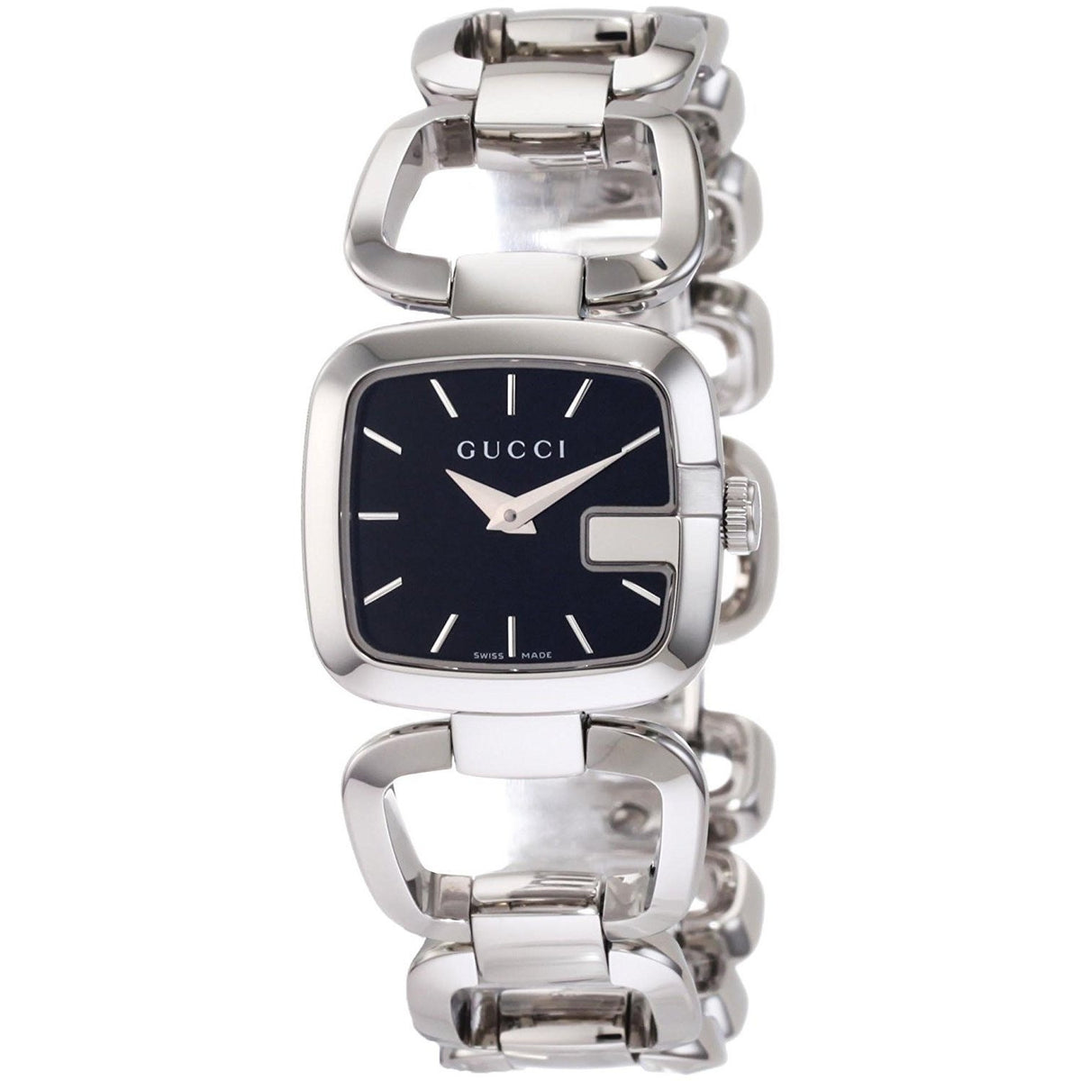 Gucci Women&#39;s YA125510 G-Class Stainless Steel Watch