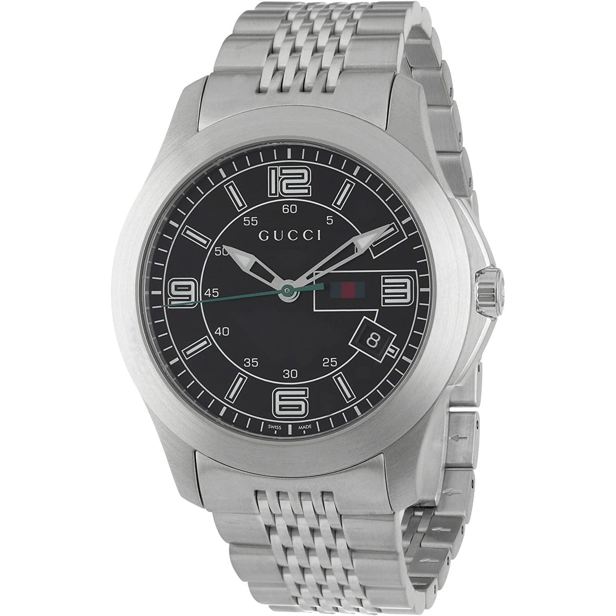 Gucci Men's YA126201 Timeless Stainless Steel Watch