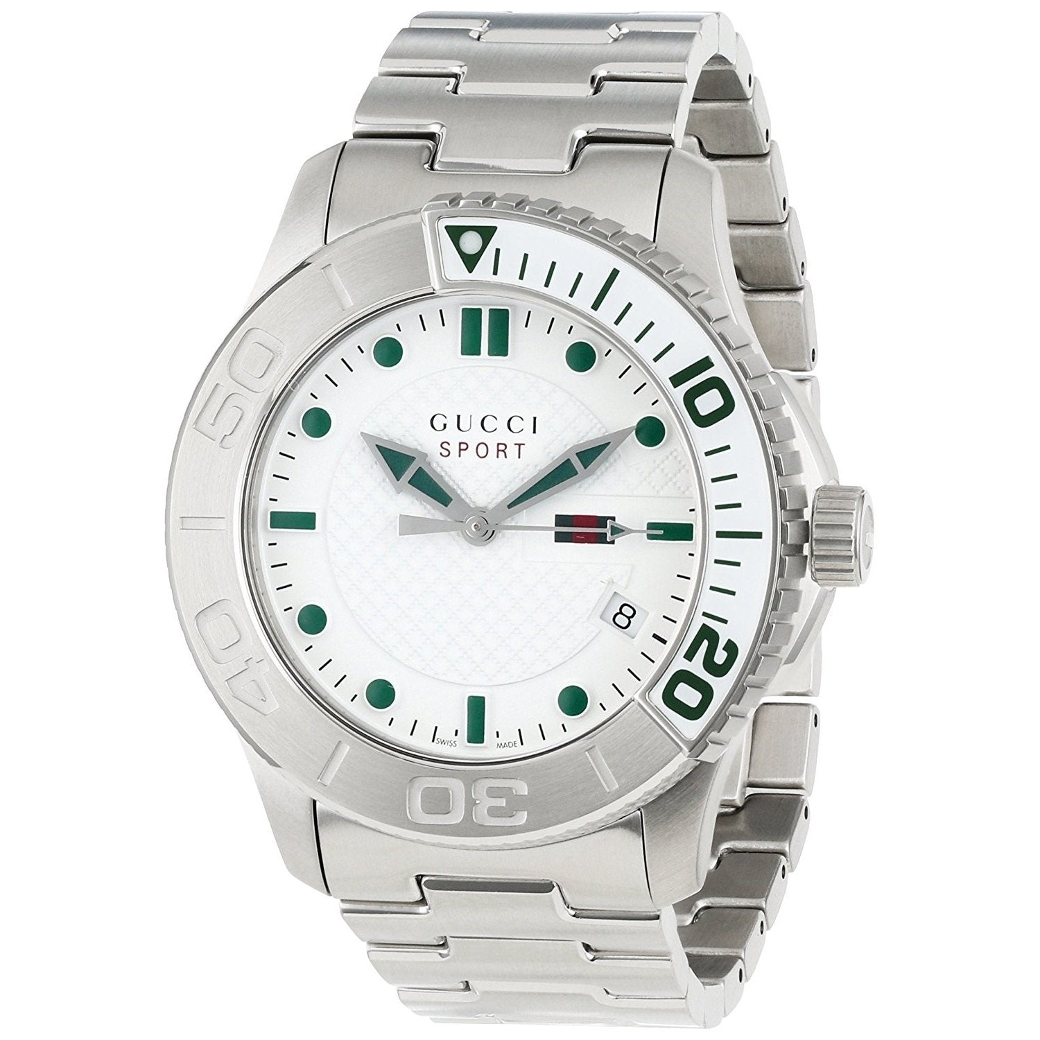 Gucci sport watch white Clearance