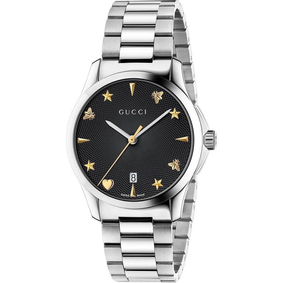 Gucci Unisex YA1264029 G-Timeless Stainless Steel Watch