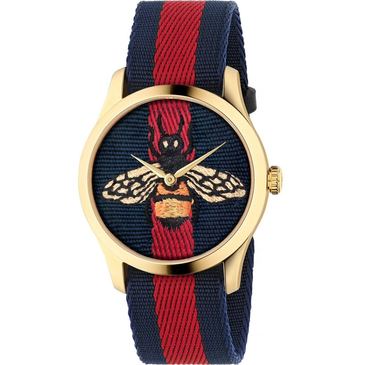 Gucci Women's YA1264061A Le Marche Des Merveilles Two-Tone Nylon Watch