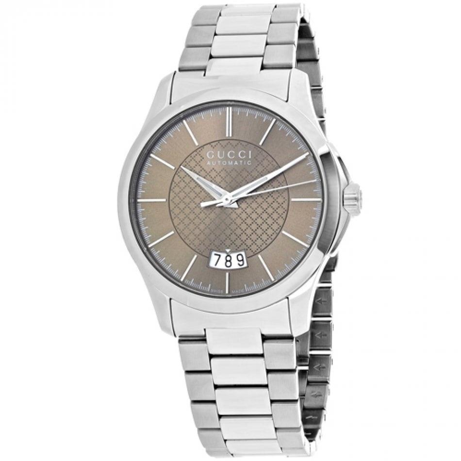 Gucci Women's YA126431 G-Timeless Automatic Stainless Steel Watch