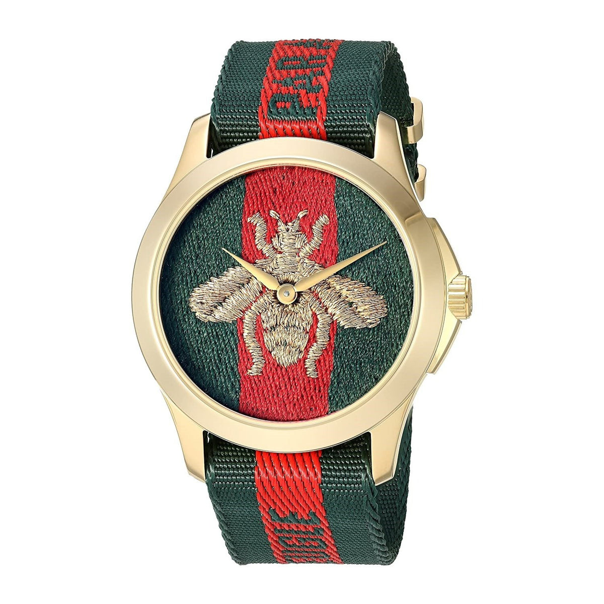 Gucci Unisex YA126487A Le Marche Des Merveilles Two-Tone Nylon Watch